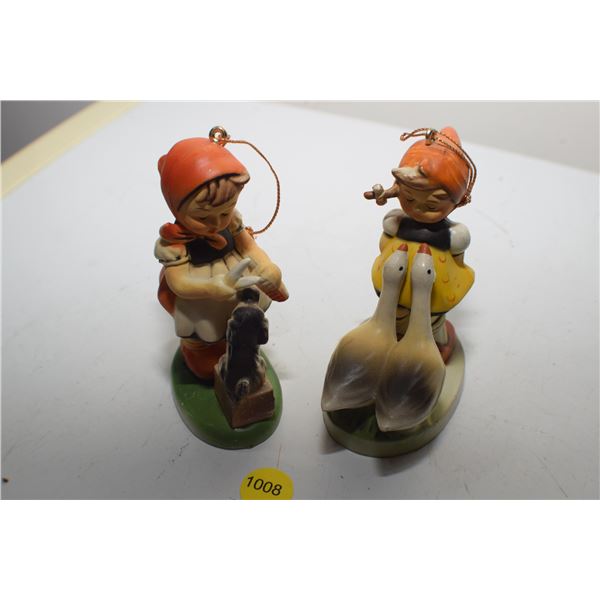 Vintage Hanging Figurines