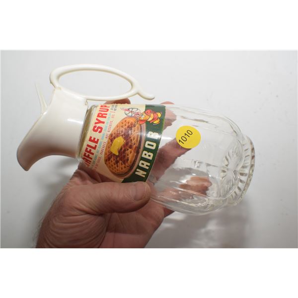 Nabob Syrup Pitcher