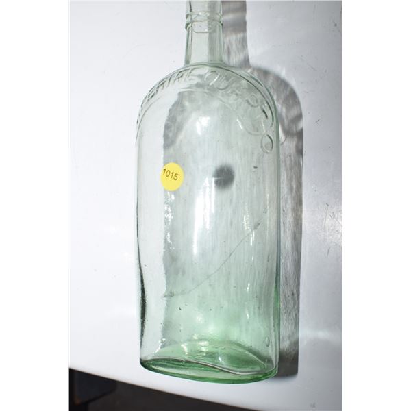 Imperial Quart Hand Blown Bottle