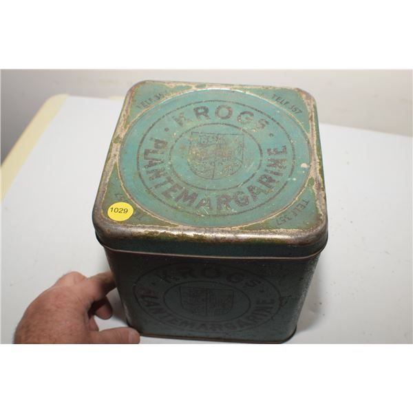 Antique Advertising Tin