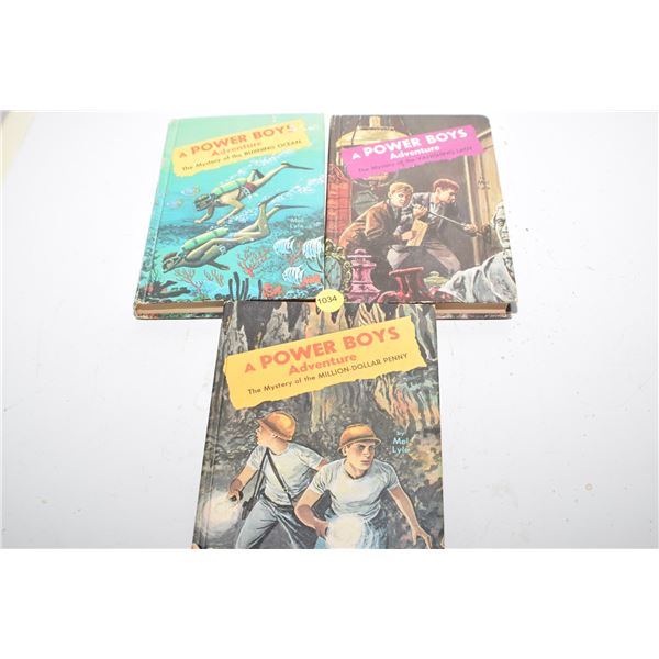 3 X Power Boy's Books