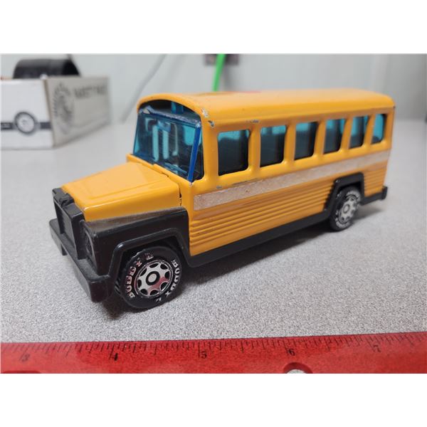 Buddy L tin school bus