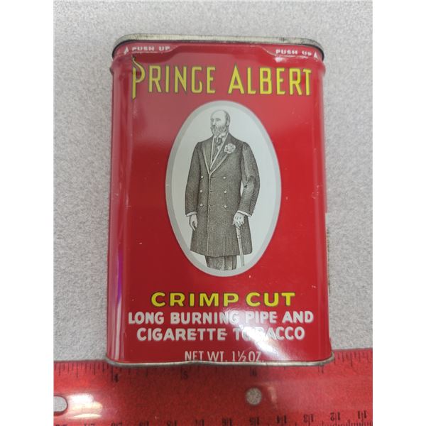 Prince Albert tobacco tin