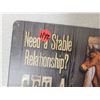 Image 2 : 12" X 8" repro tin sign