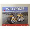 Image 1 : 12" X 8" repro tin sign