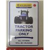 Image 1 : 12" X 8" repro tin sign