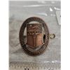 Image 2 : Saskatchewan veterans civil security corps WWII cap badge Canada bronze