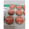 Image 3 : (10) Jeromes cherry NOS pop caps cork lined melville