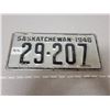 Image 1 : 1948 Saskatchewan license plate