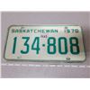 Image 1 : 1970 Saskatchewan license plate