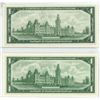Image 2 : Lot of 2 high grade centennial $1.00 one dollar bills