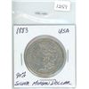 Image 1 : 1883 90% silver Morgan Dollar