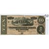 Image 1 : 1864 confederate states ten dollar bill