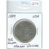 Image 1 : 1884 90% silver Morgan Dollar