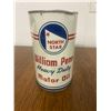 Image 1 : North Star Oil Tin Full William Penn Hard to Find Tin 1 Qt