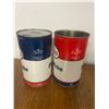 Image 3 : 2 Esso Marvelube 1Qt Tins
