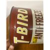 Image 5 : T-Bird Antifreeze Tin Has T-Bird Logo Rare Nice Tin - 1 Gallon