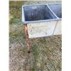 Image 3 : Metal Double Wash Tub On Stand