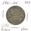 Image 2 : Canadian 50 Cent Coin 1901-H4