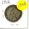 Image 2 : Canadian 50 Cent Coin 1912