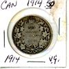 Image 1 : Canadian 50 Cent Coin 1914