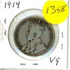 Image 2 : Canadian 50 Cent Coin 1914