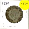 Image 2 : Canadian 50 Cent Coin 1939