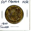Image 2 : Canadian 50 Cent Coin 1952