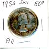 Image 2 : Canadian 50 Cent Coin 1956
