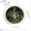 Image 1 : Canadian 50 Cent Coin 1966