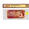 Image 1 : 1974 $2 Bank of Canada 12 Fine