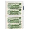 Image 2 : 4 1973 $1 Bills Uncirculated + Sequense Numbered