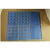 Image 1 : 3 Blue Whitman Coin Holders 1 X Canadian Half Coin 2 X Quarters