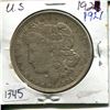 Image 1 : 1921 US MORGAN SILVER DOLLAR