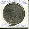 Image 2 : 1881 CC US Morgan Silver Dollar