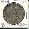 Image 1 : 1888 US Morgan Silver Dollar