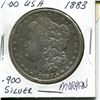 Image 1 : 1883 US Morgan Silver Dollar