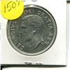 Image 2 : 1950 AU Canadian Silver Dollar