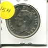 Image 2 : 1952 AU Canadian Silver Dollar