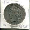 Image 1 : 1927 US Peace Dollar