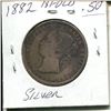 Image 2 : 1882 NFDLD 50 Cent Piece Silver