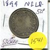 Image 1 : 1899 NFDLD 50 Cent Piece Silver
