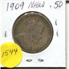 Image 2 : 1909 NFLD 50 Cent Piece G+