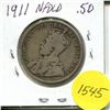 Image 2 : 1911 NFDLD 50 Cent Piece Silver