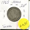 Image 2 : 1865 NFDLD 20 Cent Piece Silver