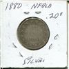 Image 1 : 1880 NFDLD 20 Cent Piece Silver