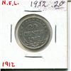 Image 1 : 1912 NFL 20 Cent Piece