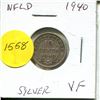 Image 1 : 1940 NFLD 10 Cent Piece VF Silver