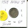 Image 2 : 1929 NFDLD 5 Cent Piece VF Silver