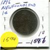 Image 1 : 1896 NFLD 1 Cent Piece